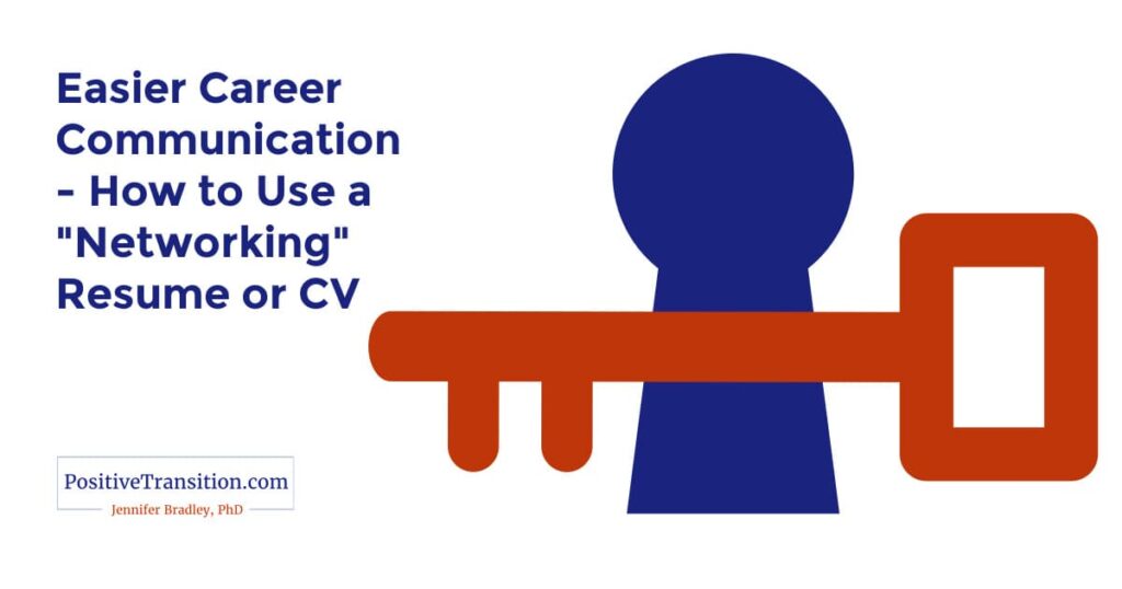 use-a-networking-resume-CV-for-easier-career-communication